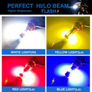 MOTO LED M4 4 modes light for all bikes