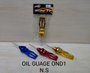 Flat Fancy Oil Gauge For Bike Honda CD 70 CG 125 Oil Dipstick For Bikes and Motorcycles Decoration Flat Oil Gauge Red Blue Golden
