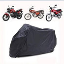 Full Size Motorcycle Motorbike 70 - 125cc Bike Cover Dust Proof Top Parking Cover