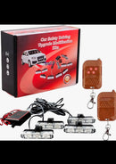 Remote Control Flasher For Bikes & Cars | Car Grill Flasher, White Flasher For All Cars & Jeep 4x4, Strobe Light-4 Pcs With Remote