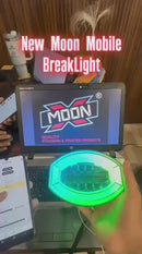 Moon RGB LED Back Light for Honda Bikes with Mobile App Control – Multi Function Color Changing Tail Light | Stylish Fancy Modification Light for Honda 125